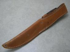 Case XX USA 1960's-70's Stacked Leather 316-5 SSP Tested XX Razor Edge Fixed Blade Sheath Knife