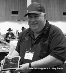 2008 OKCA Display Award Knife Believed To Have Been Finished By Ray Ennis Awarded To Ed Holbrook