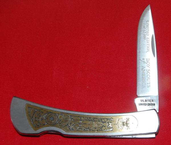 Official BSA #8511 Ulster USA Boy Scout 'Ed Holbrook's' Knife Limited Edition #01472 - 1985 (77) Official BSA #8511 Ulster USA Boy Scout 'Ed Holbrook's' Knife Limited Edition #01472 - 1985 (77)