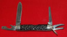 Official BSA #1586 Landers Frary Clark (LFC) Boy Scout Knife 1931-1939 (50)