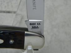 Case XX USA 7 Dot 1973 Delrin Improved Muskrat Knife Hawbaker's Special