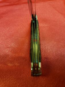 Zwilling J A Henckels Full Size Trapper Jigged Bone Stainless Steel Blades with Box, near Mint Cond.