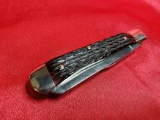 Zwilling J A Henckels Full Size Trapper Jigged Bone Stainless Steel Blades with Box, near Mint Cond.
