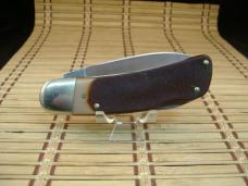 SCHRADE OLD TIMER 51OT BIG TIMER "FAT BOY" VIN. 1978/1981 UNUSED U.S.A. MADE LOCKBACK KNIFE & SHEATH