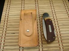SCHRADE OLD TIMER 51OT BIG TIMER "FAT BOY" VIN. 1978/1981 UNUSED U.S.A. MADE LOCKBACK KNIFE & SHEATH