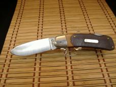 SCHRADE OLD TIMER 51OT BIG TIMER "FAT BOY" VIN. 1978/1981 UNUSED U.S.A. MADE LOCKBACK KNIFE & SHEATH