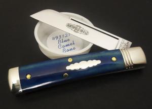 Great Eastern Cutlery Northfield UN-X-LD #49 Freedom Sheepfoot Blue Camel Bone GEC 493121