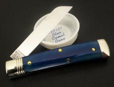 Great Eastern Cutlery Northfield UN-X-LD #49 Freedom Sheepfoot Blue Camel Bone GEC 493121