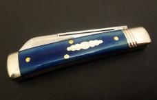 Great Eastern Cutlery Northfield UN-X-LD #49 Freedom Sheepfoot Blue Camel Bone GEC 493121
