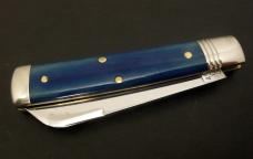 Great Eastern Cutlery Northfield UN-X-LD #49 Freedom Sheepfoot Blue Camel Bone GEC 493121