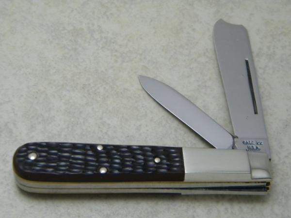 Case XX USA 7 Dot 1973 Delrin 6205R One Arm Razor Barlow Knife