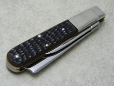 Case XX USA 7 Dot 1973 Delrin 6205R One Arm Razor Barlow Knife