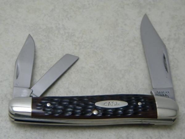 Case XX USA 5 Dot 1975 Delrin 6380 Large Whittler Knife