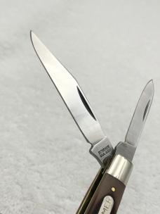 Vintage Schrade Old Timer 33OT Middleman Jack 2 Blade Folder Made In USA