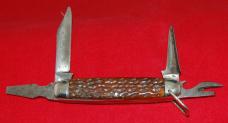 Official BSA #1567 New York Knife Company #BS4 Boy Scout Knife 1926-1931 (11)