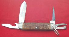 Official BSA #1495 Pal Blade Boy Scout Knife (2-Piece Can Opener) 1940-1942 (40)