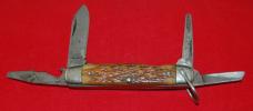 Official BSA #1087 Cattaraugus Cutlery #D2589B Boy Scout Knife 1932-1942 (55A)