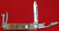 Officially Licensed Bear & Son 'Remington Authentic Recreation' Boy Scout Knife RS4773 - 2011 (276)