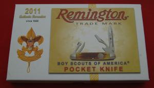 Officially Licensed Bear & Son 'Remington Authentic Recreation' Boy Scout Knife RS4773 - 2011 (276)