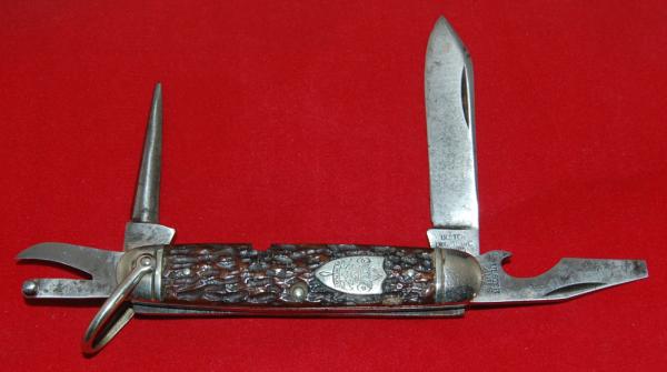 Official BSA #1503 Ulster Knife Company #47488L5 Boy Scout Knife 1927-1940 (62) Official BSA #1503 Ulster Knife Company #47488L5 Boy Scout Knife 1927-1940 (62)