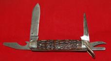 Official BSA #1503 Ulster Knife Company #47488L5 Boy Scout Knife 1927-1940 (62)