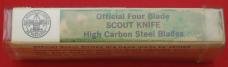 Official BSA #1996 Imperial Boy Scout Knife Providence RI With Original Box 1949-1952 (115)