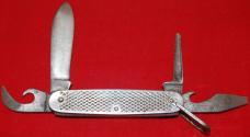 Official GSUSA #11-314 Kingston Girl Scout Knife With Full Etch! WWII Surplus Circa 1945 (201)