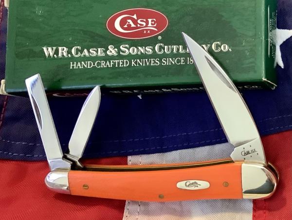Case xx 2005 Whittler w/ Synthetic Orange Handles (Mdl# 10355 WH SS) -NOS in Orig box