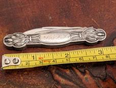 1872 Coin Silver Gentleman's Pocket Knife/Fruit Knife 
