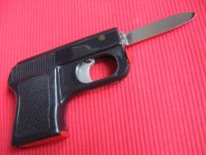 Vintage Pistol Switchblade Knife Gun
