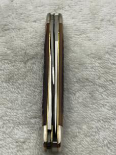 Schrade 825 Razor Blade Stainless 3 Blade Stockman Made In USA Vintage