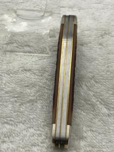 Schrade 825 Razor Blade Stainless 3 Blade Stockman Made In USA Vintage