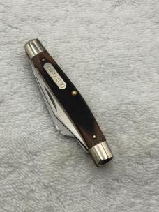 Schrade Old Timer 34OT Middleman 3 Blade Stockman Folder Made In USA Vintage
