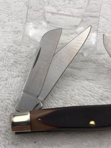 Schrade Old Timer 34OT Middleman 3 Blade Stockman Folder Made In USA Vintage
