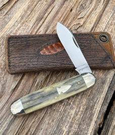 NORTHWOODS KNIVES ** INDIAN RIVER JACK GIRAFFE BONE GEC MADE