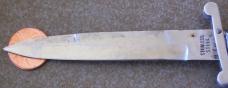 Vintage RIZZUTO ESTILETO MILANO ?? STAINLESS STEEL marked Switchblade Knife