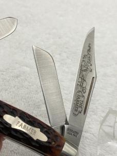 Schrade TM-1 3 Blade Stockman "The Farmer" Made In USA