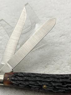 Schrade TM-4 2 Blade Trapper "Lumberman" Made In USA