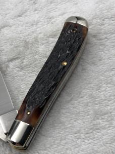 Schrade TM-4 2 Blade Trapper "Lumberman" Made In USA