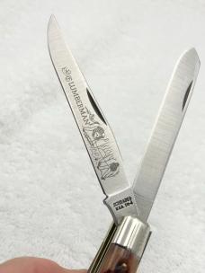 Schrade TM-4 2 Blade Trapper "Lumberman" Made In USA