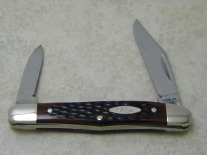 Case XX USA 5 Dot 1975 Delrin 6208 Half Whittler Knife