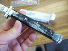 A. G. A. Campolin Maniago, Italy Maltese Cross Bayonet Blade 11 Incher Brazilian Horn N.I.B.        