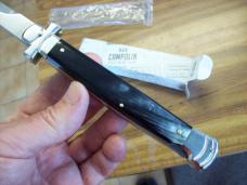A. G. A. Campolin Maniago, Italy Maltese Cross Bayonet Blade 11 Incher Brazilian Horn N.I.B.        
