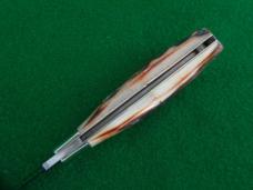 Discontinued Schatt & Morgan File & Wire tested STAG Mountain Man large TRAPPER lock back 