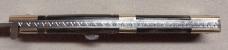 13" Double Eagle Picklock Switchblade. Damascus Blade and Snake-eater Ram Horn handles.