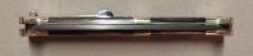13" Double Eagle Picklock Switchblade. Damascus Blade and Snake-eater Ram Horn handles.
