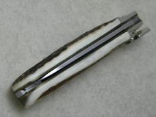Boker Germany Alemania Rostfrei Stag 715R Tree Brand Switchblade Knife c.1980's