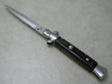 AB Italy Armando Beltrame 8 3/4" Horn Picklock Italian Stiletto Switchblade Knife