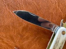 Fox Scout Utility knife w/ Stag and M390