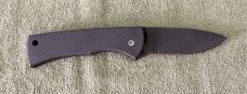 Older Black Les Adams EOD SWAT Custom Automatic Knife 
